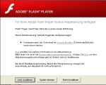 Adobe Flash Player Updatefenster